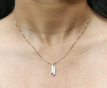 Load image into Gallery viewer, Mother of Pearl Necklace - 18 Carat Gold

