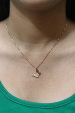 Load image into Gallery viewer, Timeless Allure of Butterfly Necklace - 18 Carat Gold
