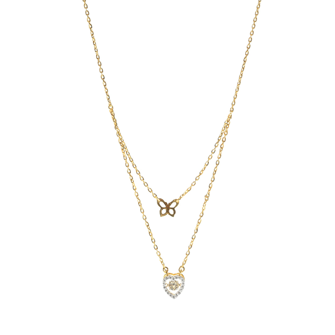 CELEBRATION OF LOVE NECKLACE - 18 CARAT GOLD