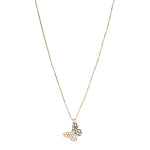 Load image into Gallery viewer, Timeless Allure of Butterfly Necklace - 18 Carat Gold
