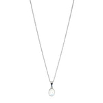 Load image into Gallery viewer, Moonstone Oval Pendant Necklace - 925 Sterling Silver
