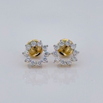 Load image into Gallery viewer, Earrings - 14 Carat Gold - IGI Certified 0.35 Carat Lab Grown Diamonds- VVS E Colour
