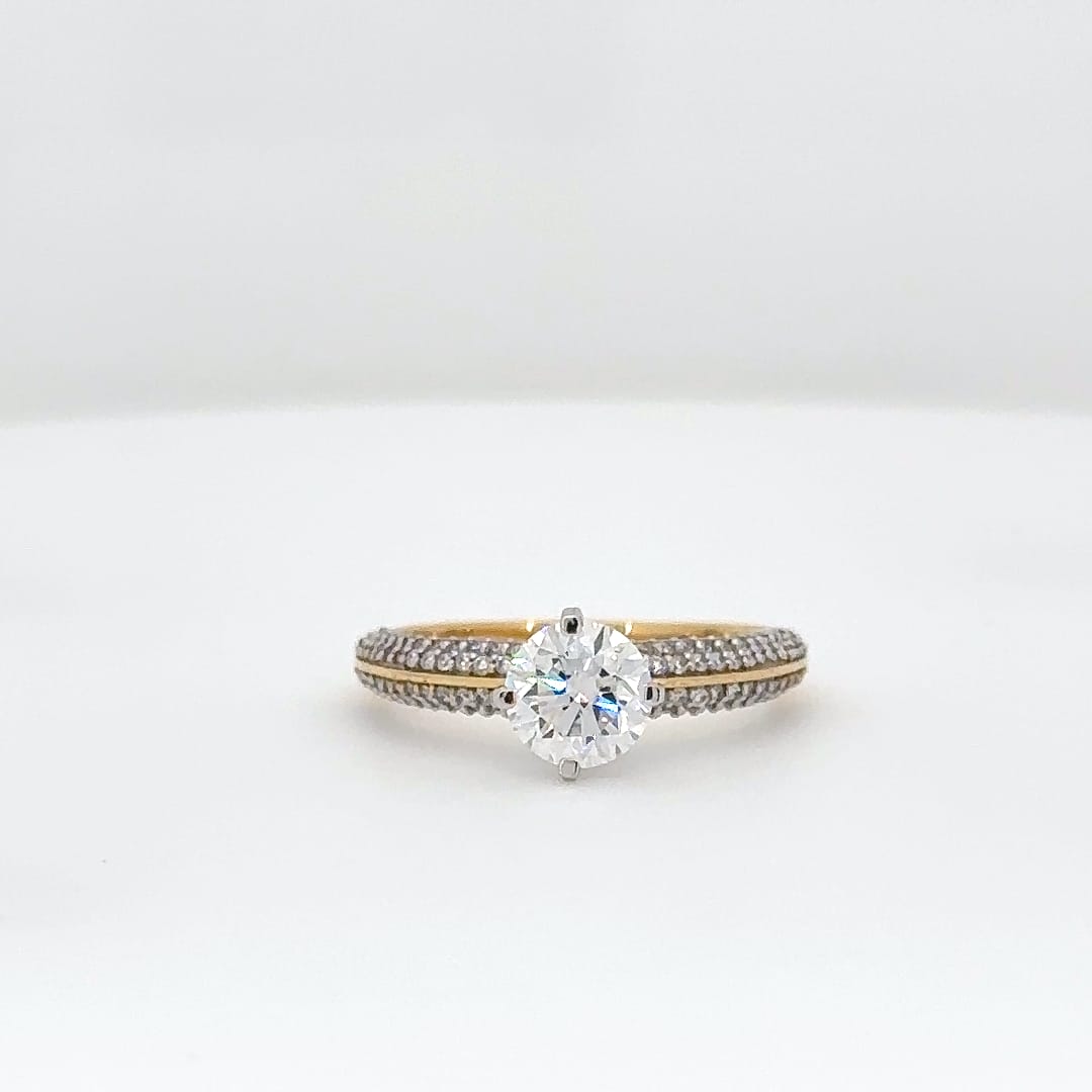 '14 Carat Gold - IGI Certified 1.8 Carat Lab Grown Solitaires - Engagement Ring