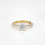 Load image into Gallery viewer, &#39;14 Carat Gold - IGI Certified 1.41 Carat Lab Grown Diamond - Engagement Ring
