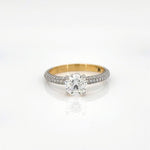 Load image into Gallery viewer, &#39;14 Carat Gold - IGI Certified 1.08 Carat Lab Grown Diamond - Engagement Ring
