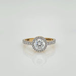 Load image into Gallery viewer, &#39;14 Carat Gold - IGI Certified 1.47 Carat Lab Grown Diamond - Engagement Ring&#39;
