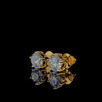 Load image into Gallery viewer, Ear Studs - 18 Carat Gold - IGI Certified 3.44 Carat Lab Grown Solitaires (1.72ct each)
