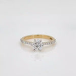 Load and play video in Gallery viewer, &#39;14 Carat Gold - IGI Certified 1.41 Carat Lab Grown Diamond - Engagement Ring
