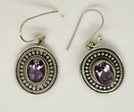 Load image into Gallery viewer, Amethyst 925 Sterling Silver Earrings
