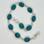 Load image into Gallery viewer, 925 Sterling Silver Turquoise Bracelet
