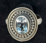 Load image into Gallery viewer, London Blue Topaz Ring - 925 Sterling Silver
