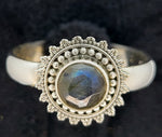 Load image into Gallery viewer, Labradorite Ring - 925 Sterling Silver
