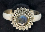 Load image into Gallery viewer, Labradorite Ring - 925 Sterling Silver
