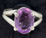 Load image into Gallery viewer, Amethyst Ring - 925 Sterling Silver

