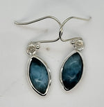 Load image into Gallery viewer, Labradorite 925 Sterling Silver Earrings
