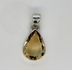 Load image into Gallery viewer, Yellow Citrine 925 Sterling Silver Pendant
