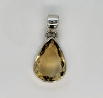 Load image into Gallery viewer, Yellow Citrine 925 Sterling Silver Pendant
