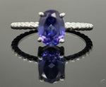 Load image into Gallery viewer, Amethyst Ring - 925 Sterling Silver
