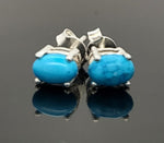 Load image into Gallery viewer, Turquoise 925 Sterling Silver Earrings
