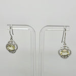 Load image into Gallery viewer, Lemon Quartz 925 Sterling Silver Earrings
