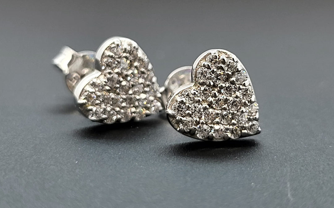 AAA Rated Cubic Zirconia 925 Sterling Silver Earrings