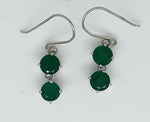 Load image into Gallery viewer, Emerald 925 Sterling Silver Earrings
