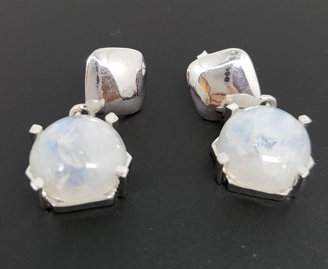 Moonstone 925 Sterling Silver Earrings