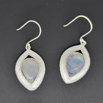 Load image into Gallery viewer, Moonstone 925 Sterling Silver Earrings
