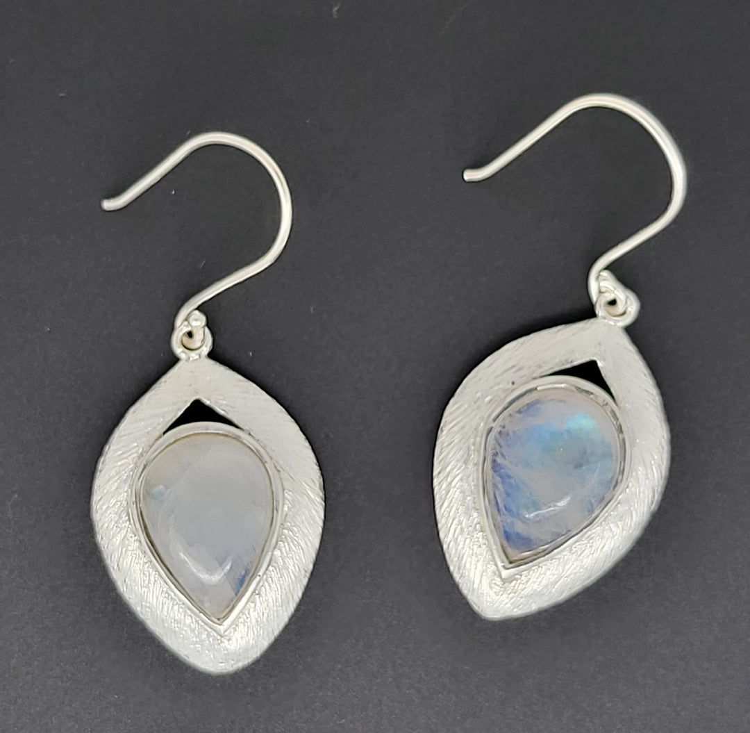 Moonstone 925 Sterling Silver Earrings