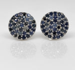 Load image into Gallery viewer, Sapphire 925 Sterling Silver Earrings
