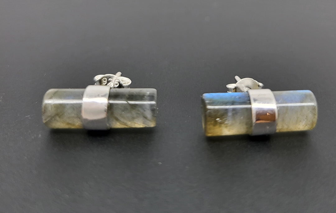 Labradorite 925 Sterling Silver Earrings