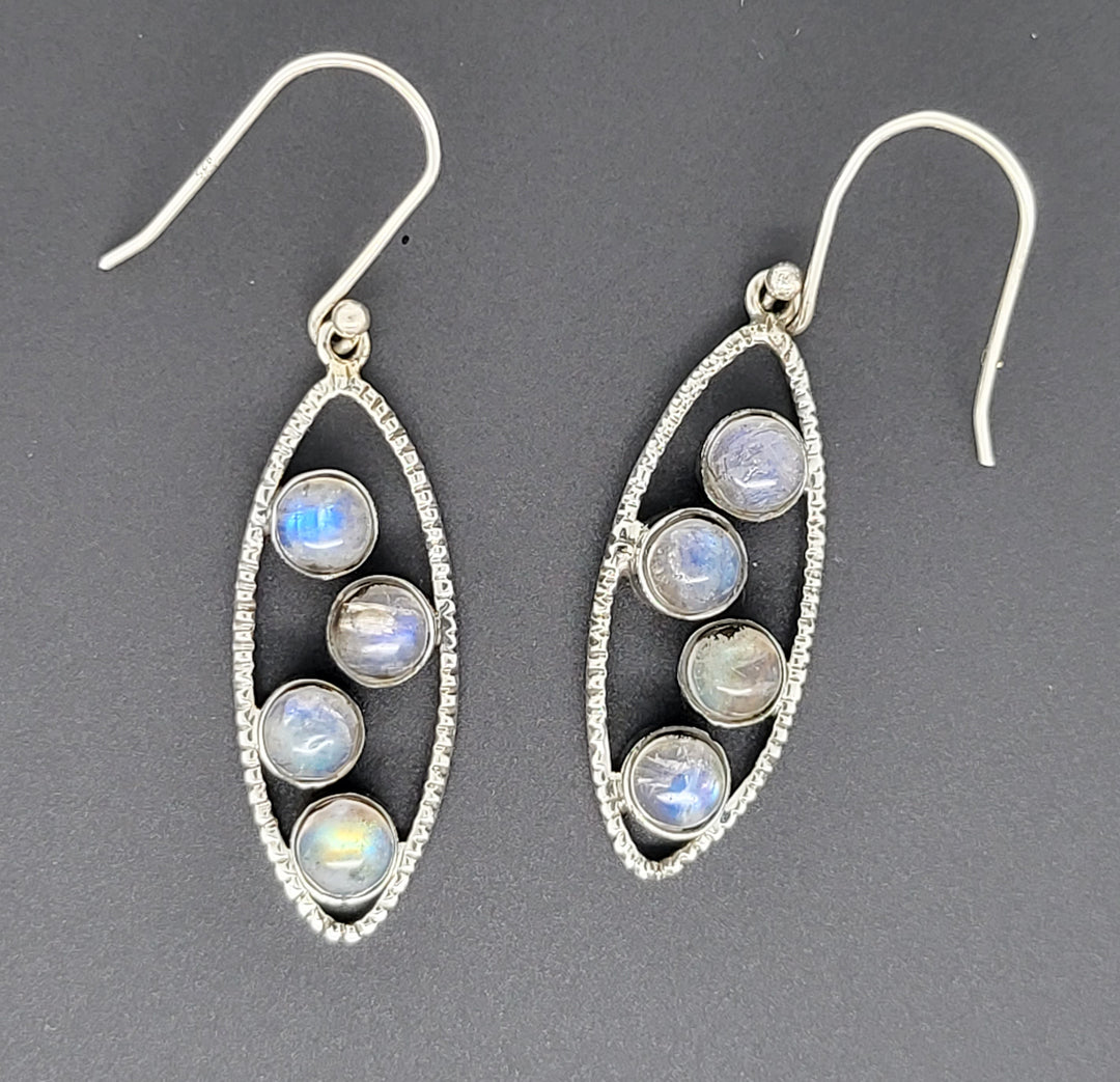 Labradorite 925 Sterling Silver Earrings