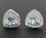 Load image into Gallery viewer, London Blue Topaz 925 Sterling Silver Earrings
