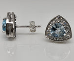 Load image into Gallery viewer, London Blue Topaz 925 Sterling Silver Earrings
