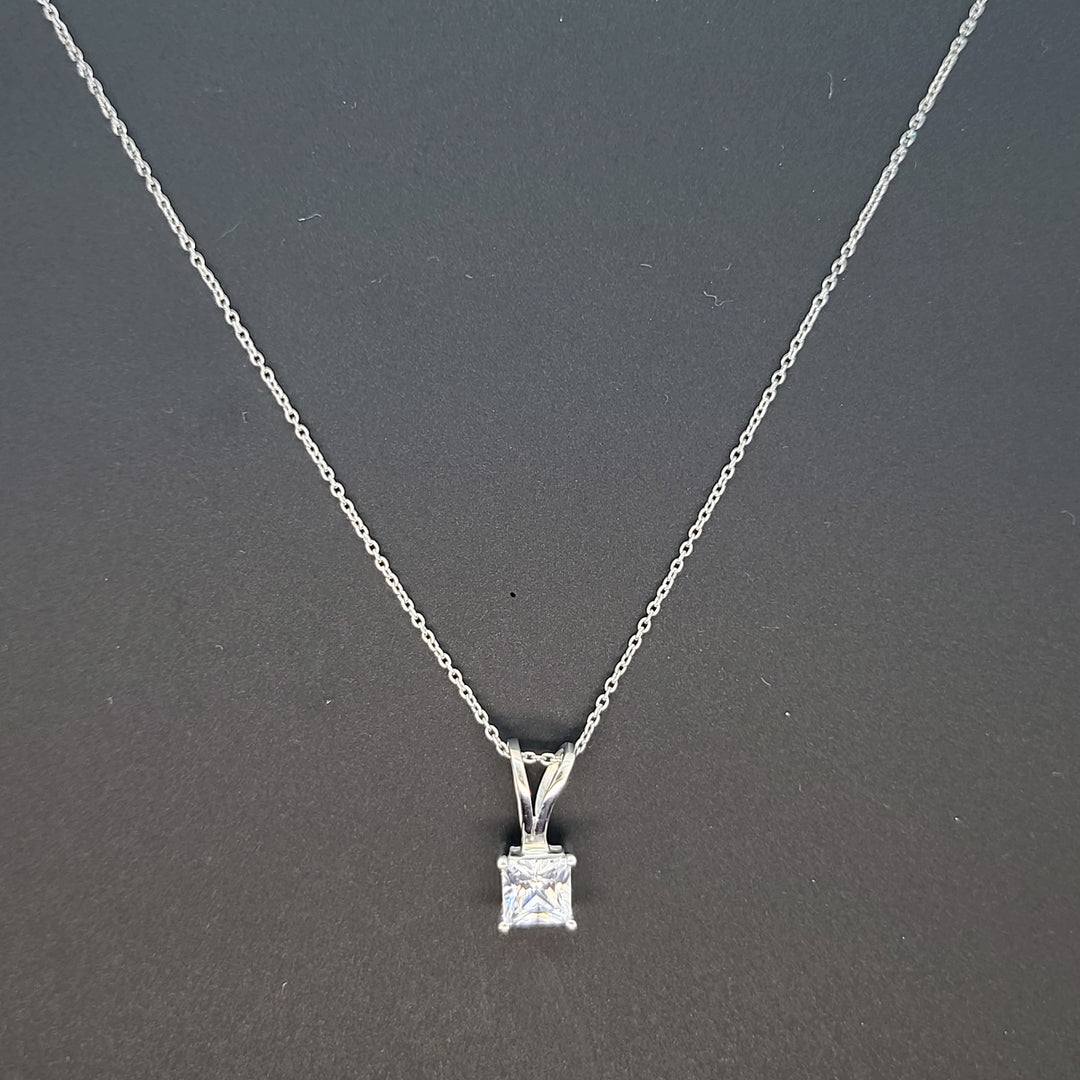 CZ Necklace - 925 Sterling Silver