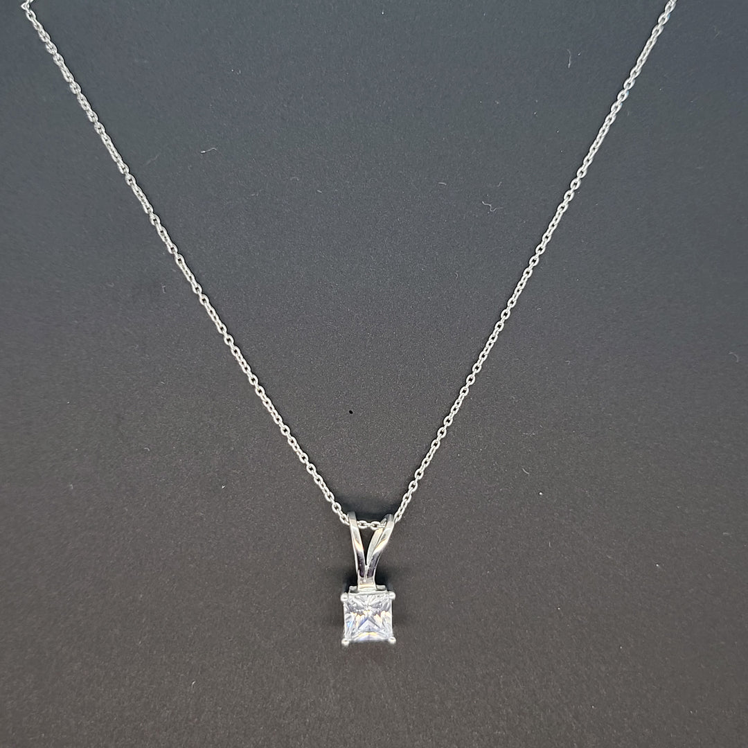 CZ Necklace - 925 Sterling Silver