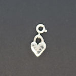 Load image into Gallery viewer, Cubic Zirconia 925 Sterling Silver Charm
