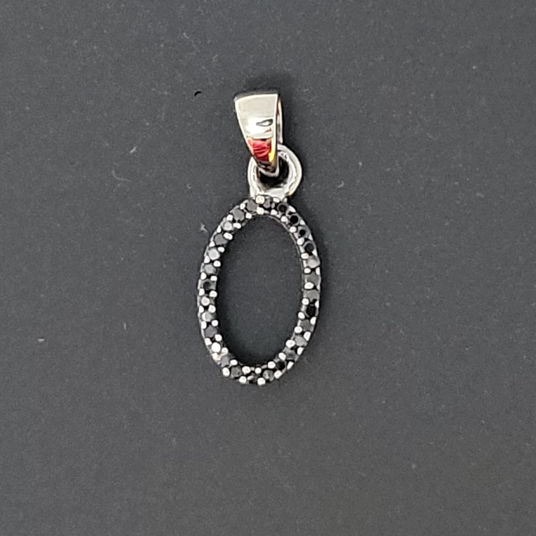 Black Spinel 925 Sterling Silver Pendant