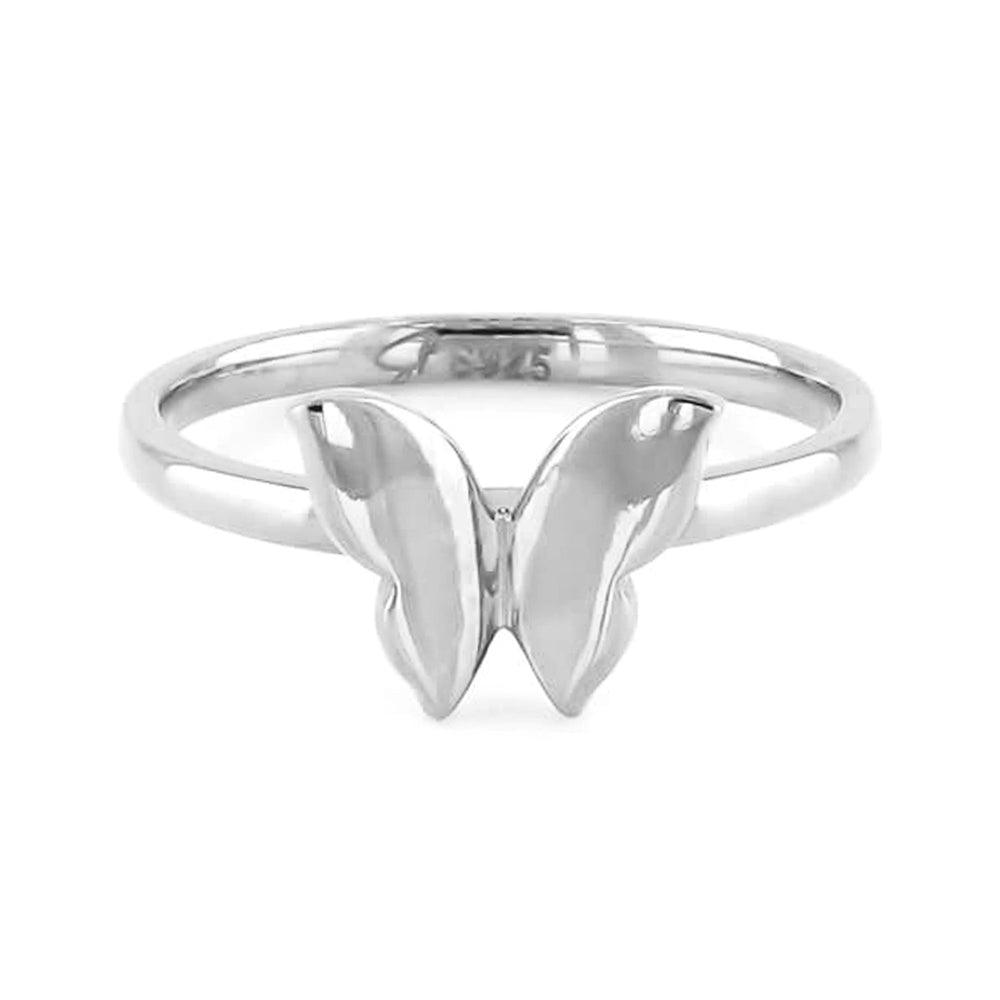 Julia Silver Butterfly Ring