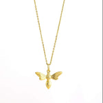 Load image into Gallery viewer, Saavini Silver Honey Bee Necklace
