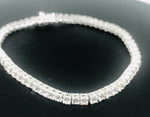 Load and play video in Gallery viewer, 925 Sterling Silver White CZ Bracelet
