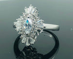 Load image into Gallery viewer, AAA Rated Cubic Zirconia Ring - 925 Sterling Silver
