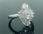 Load image into Gallery viewer, AAA Rated Cubic Zirconia Ring - 925 Sterling Silver
