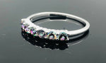 Load image into Gallery viewer, Mystic Topaz Ring - 925 Sterling Silver
