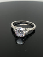 Load image into Gallery viewer, Cubic Zirconia Ring - 925 Sterling Silver
