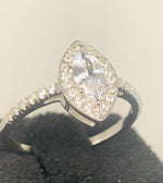 Load image into Gallery viewer, 925 Sterling Silver Cubic Zirconia Ring
